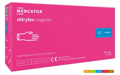 Nitrylex magenta Mercator Medical.