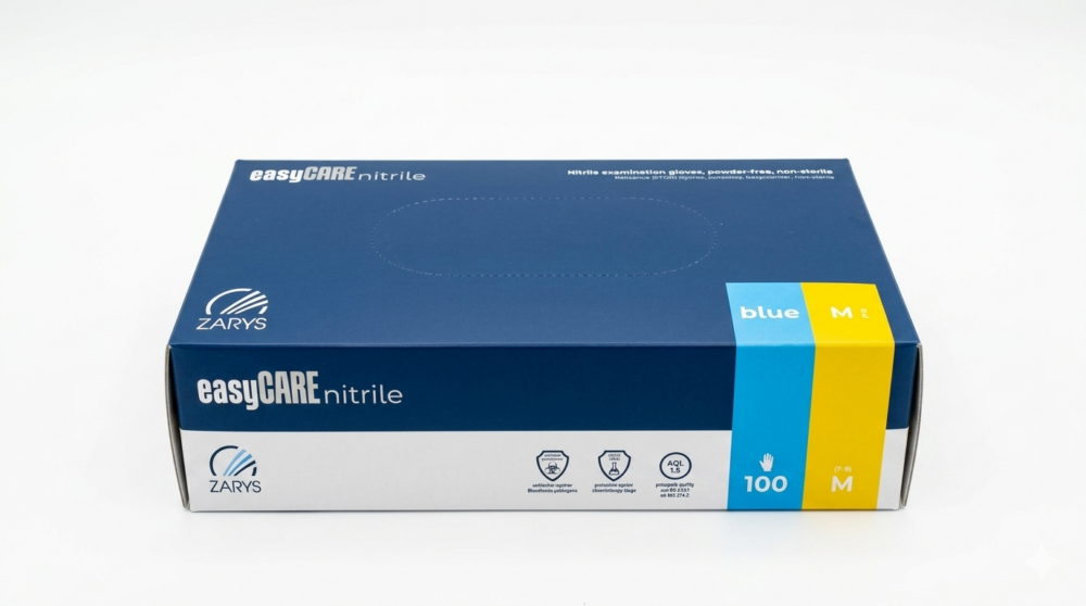 easyCare nitryle zarys blue
